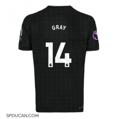 Muški Nogometni Dres Tottenham Hotspur Archie Gray #14 Gostujuci 2025-26 Kratak Rukav Muški Nogometni Dres Tottenham Hotspur Archie Gray #14 Gostujuci 2025-26 Kratak Rukav